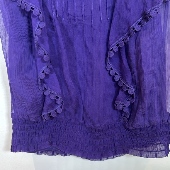 S 100% SILK top - Picture 4 of 6